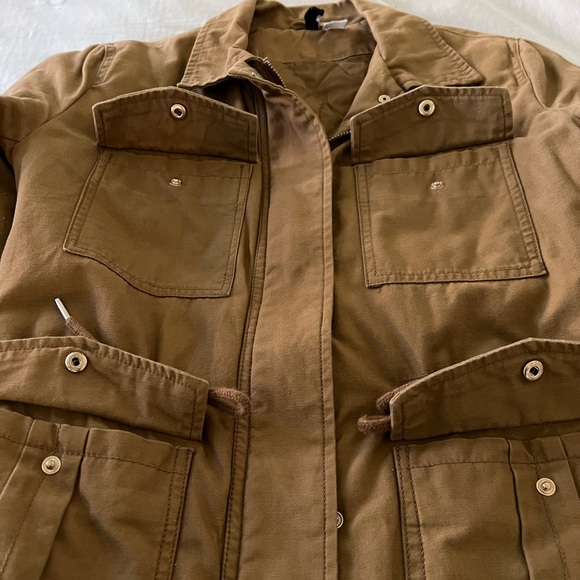 H&M Divided tan lined jacket - Picture 8 of 14